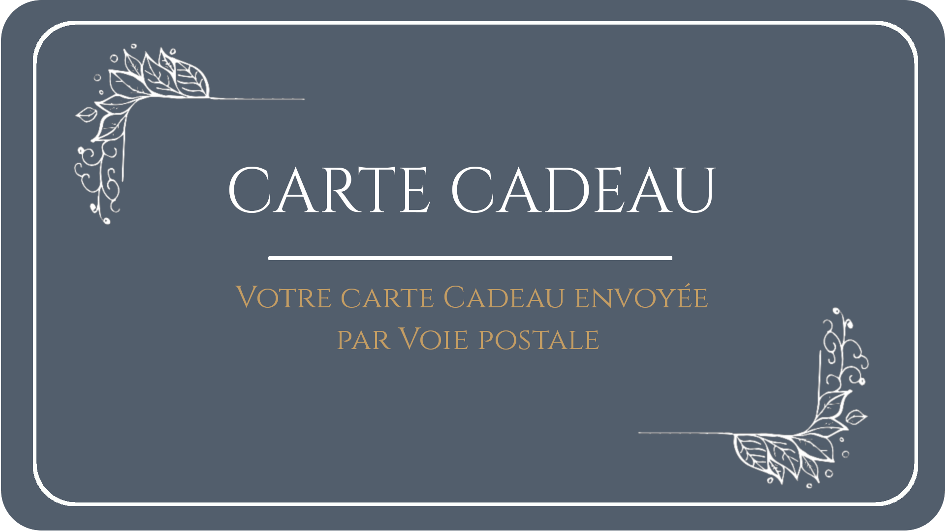 Carte Cadeau + Enveloppe Pst ! (Envoyée par Courrier)